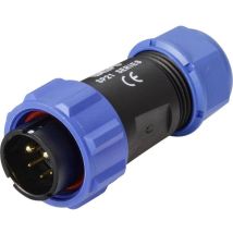 Weipu - SP2110 / p 5B ii Connettore circolare Spina dritta Serie (connettore circolare): SP21 1 pz.