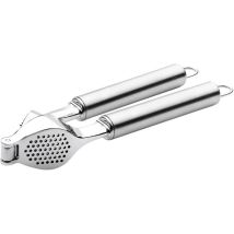 Knoblauchpresse aus Edelstahl – 20x6x4 cm – langlebig und komfortabel – Karl Weis