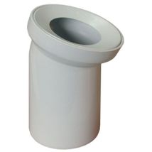 Toilettenbogen 22° – 110 mm – Weiß