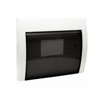 AVE - domus serie abdeckung mit abzugsklappe ip40 8 din module - 53t08b
