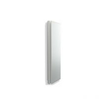 Radialight - Vertikaler elektrischer Heizkörper wi-fi mit LED-Licht 110x45 cm Mattweiß icon ICO10012 weiß matt
