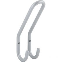 Pohl - Huthaken Nora Breite 51 mm, Höhe 192 mm, Stahl weißaluminium (ca. ral 9006)