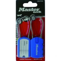 Kabelschloss 4684 eurtcol mit Zahlenkombination, bunt sb - Master Lock