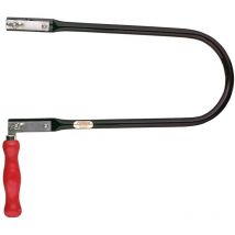 Laubsägebogen mit Stahlflügelmuttern Ausladung 300 mm