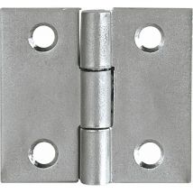 Scharnier din 7954 c quadratisch 25 x 25 mm Stahl verzinkt