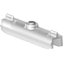 Supra - Klapperschutz/Aushängesicherung, Glasstärke 6 mm, Kunststoff transparent