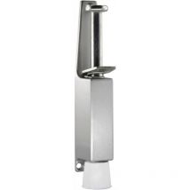 Türfeststeller Hub 30 mm, Höhe 165 mm, silber