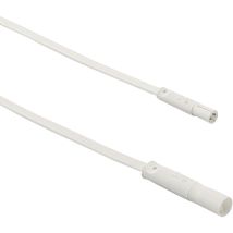 Elektra Verlängerungsleitung Mini-Stecker 230V 1000mm Kunststoff max. 550W Weiß