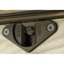 Ziehl 25 Innenfront FührungsriegeL - Bohr ø 30, Kunststoff braun