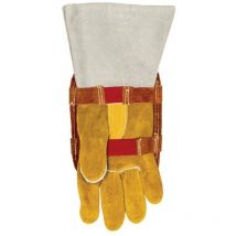 Handschutz Rindspaltleder m.alumisiertem pfr Schutz