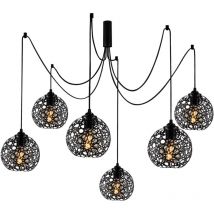 Wellhome - well home - Plafonnier Noir - 137x137x107cm