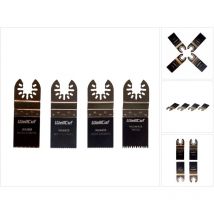 WellCut MT-4 Multi Tool Werkzeugklingen-Set 4-teilig Universal Zubehör OIS Long Life