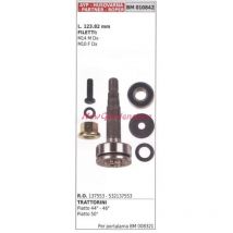 Welle Nabe Klingenhalter Rasentraktor Rasenmäher flach 44' 46' AYP 010842