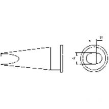 Weller - lht-d Lötspitze Flachform Spitzen-Größe 4.7 mm Inhalt 1 St.