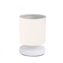 Wellhome - Lampe de table como 22 cm Creme