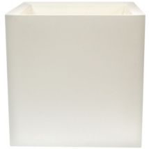Fioritura in polietilene bianco rottomold 50x50 cm