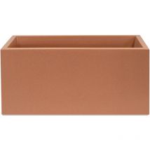 Wellhome Top garden rodri Vaso in Polietilene a rotolo, colore terracotta, 60 x 20 x 20 cm