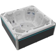 Wellis - Everest Life Premium Whirlpool Außenwhirlpool 236x236x95cm Für 5 Personen Inkl. Thermocover