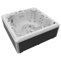 Wellis - Mandala Life Deluxe Whirlpool Außenwhirlpool 215x215x86,5cm für 7 Personen inkl. Thermocover