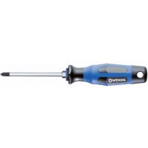 Schraubendreher mit Sechskant Kreuzschlitz PH3x150 mm - Wemag