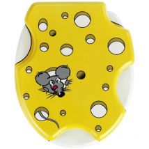 Wenko - Abattant wc speedy, effet 3D - mdf, universel