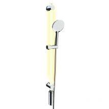 Barre de douche à LED WENKO, détecteur de mouvement et télécommande, 12 couleurs, fixation sans perçage, 94cm, Polycarbonate, Multicolore