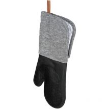 Gants de cuisine pour grill Ada, kit de 2 avec surface des paumes en silicone, protection fiable grâce aux manches extra-longues, agréables à porter
