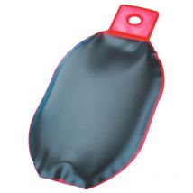 Maximex Moorwärmflasche Exquisit, Wärmflasche, Rot, Velours rot, Polyvinylchlorid , Moorgel - rot