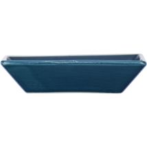 Porte savon céramique à relief, Porte Savon blanc Cordoba, Céramique, 2,5x10,5x10,5 cm, bleu foncé - Wenko