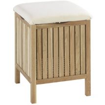 Pouf norway, panier à linge - 2 en 1 Wenko