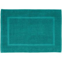 Wenko - Tapis de bain, tapis salle de bain Paradise, 100% coton, 800g/m², 50x70 cm, Turquoise