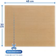 Tapis de cuisson, feuilles de cuisson réutilisable, jusqu'à 260 degrés - Wenko