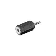 Microconnect - Wentronic a 228 2.5 mm 3.5 mm Black Cable Adapter - Adaptateur de câble (2.5 mm, 3.5 mm, mâle/femelle, noir)