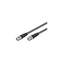 Wentronic - Cable de audio y vídeo (conectores bnc macho, 2 m)