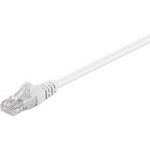 Wentronic Cat 5e, 7.5m - Cable de Red (7.5m, 7,5m, Cat5e, U/UTP (UTP)) Color Blanco