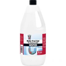 Wepos Rohr Frei Gel für Küche und Bad 2 l