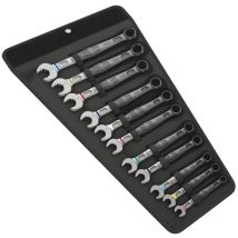 020231 joker 11 Set 1 6003 11 Piece Metric Ring Combination Spanner Set 8-19mm not ratchet - Wera