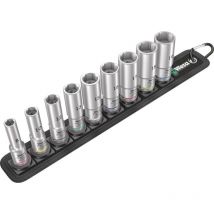 Belt b Deep 1 Kit inserti a bussola 3/8 9 parti 05004545001 - Wera