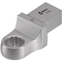 Wera Einsteckringschlüssel 9x12 mm – Chrom-Vanadium-Stahl – Mit Stiftsicherung