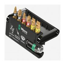 Wera - 057416 pz ph sl Bit-Check 7 Diamond Bit-Torsion Mixed Set Of 7