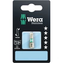 3867/1 ts sb SiS 05073622001 Torx-Bit t 20 Edelstahl d 6.3 1 St. - Wera