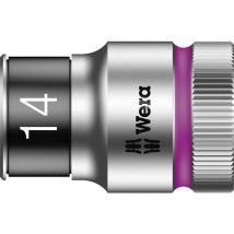Douille 6 pans extérieurs 14 mm Longueur: 37 mm Wera 05003734001 Propulseur: 1/2' (12.5 mm) 1 pc(s) W566751
