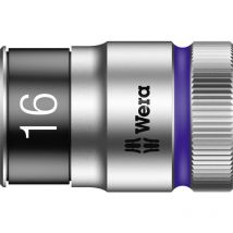 Douille 6 pans extérieurs 16 mm Longueur: 37 mm Wera 05003736001 Propulseur: 1/2' (12.5 mm) 1 pc(s) W566981