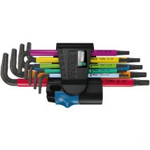 Winkelschraubendreher-Satz 9tlg. Multicolor hf - Wera