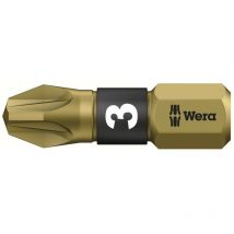 5056714001 Bit 855/1 bth 1/4 Zoll pzd 3 Länge 25 mm BiTorsion, extrahart - Wera