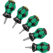 Stubby Set 1 Kit cacciaviti 5 parti - Wera