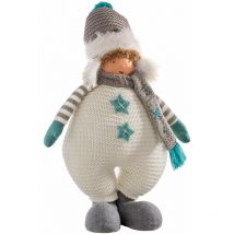 Werchristmas - Statuetta di Natale in Piedi, Multicolore, 44 cm