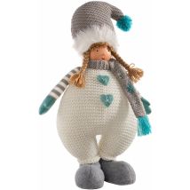 Werchristmas - Statuetta Natalizia Da Bambina, Multicolore, 44 Cm
