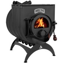 Werkstattofen Bruno Mini iii mit Herdplatte inkl. Untergestell Klassik