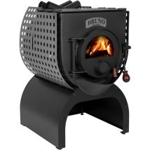 Werkstattofen Bruno Mini iii mit Herdplatte inkl. Untergestell Move & Seitenverkleidung Quattro